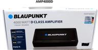 💥 blaupunkt amp4000d: power up your car audio with a 4000w max monoblock class d stereo amplifier logo