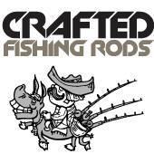 crafted fishing rods logo