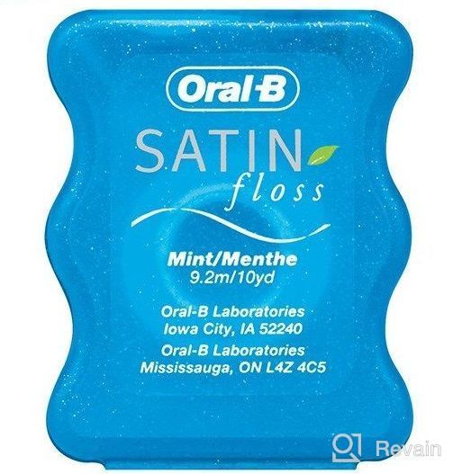 oral-b complete satinfloss mint 9.2m/10yd 로고