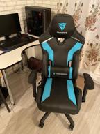 img 1 attached to Gaming chair ThunderX3 TC3 Azure Blue (TX3-TC3AB) review by Angelarii Angelov ᠌
