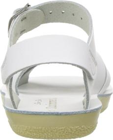 img 2 attached to Salt Water Sandals Sun San Swimmer Girls' Shoes ~ Flats