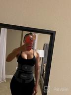 img 1 attached to ANGOOL Women'S Neoprene Waist Trainer With Zipper For Plus Size Workout Trimming, Sauna Sweating, And Corset Cinching review by Patrick Martin