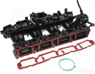 a-premium engine intake manifold assembly for vw jetta eos gti golf passat cc tiguan 2009-2017 audi tt a3 2008-2013 (2.0l l4) logo