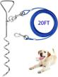 cable outside camping spiral medium large dogs better for training & behavior aids logo