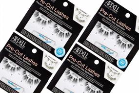 img 4 attached to 4 Packs Of Ardell Pre-Cut Wispies False Lashes With Free DUO Adhesive!