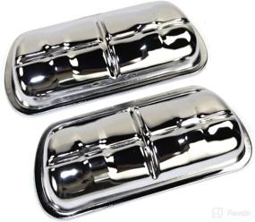 img 2 attached to 🚗 Enhance Your VW Dune Buggy with Chrome Clip-On Valve Covers (1500cc & Up)