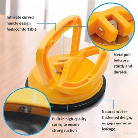 img 2 attached to 🚗 MOUKIM Car Dent Puller: Versatile Suction Cup Removal Tool for Car Dents, Glass, Tiles & Moving Objects