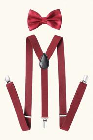 img 2 attached to BABEYOND 1920S Mens Gatsby Gangster Costume Accessories Set 30S Manhattan Fedora Hat Suspenders