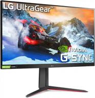 lg 32gn63t b ultragear freesync gaming monitor - 2560x1440, 165hz, hdr, hd logo