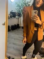 img 1 attached to Women'S Casual Office Blazer Jacket With Puff Sleeves, Lapel, Open Front, And Pockets By KIRUNDO - 2023 Collection review by Marcus Morgan