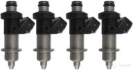 🔧 enhanced set of 4 fuel injectors for suzuki gsxr 600 750 1000 hayabusa gsx1300 (15710-24f00) логотип