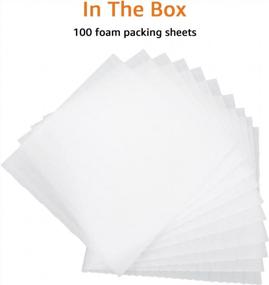 img 3 attached to Protect Your Fragile Items With Amazon Basics Foam Wrap Sheets – 100 Pack Of 1/16-Inch Thick Sheets