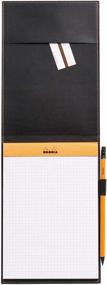 img 1 attached to Stylish And Functional Rhodia A5 Notepad With Orange Cover For Perfect Note-Taking - 155 X 223 Mm (118168C)