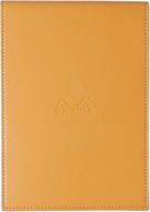 стильный и функциональный блокнот rhodia a5 с оранжевой обложкой для идеальных заметок - 155 x 223 мм (118168c) логотип