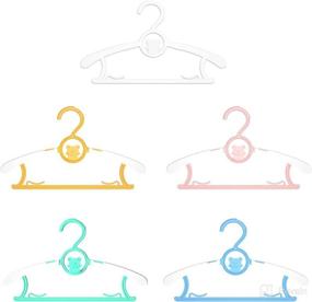 img 3 attached to Adjustable Ultra Thin Extendable Newborns Childrens Baby Stationery ... Door Hangers
