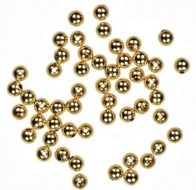 img 2 attached to Pack Of 50 Gold Filled Round Beads, 3Mm Size