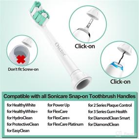 img 3 attached to Toothbrush Replacement Compatible with Sonicare ProtectiveClean and DailyClean