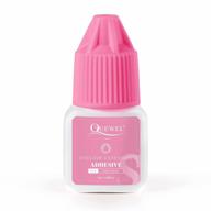 eyelash extension glue 5ml pink lash glue for eyelash extensions super strong pink volume eyelash extensions glue sensitive eyes lash adhesive for lash tech 0.5-1.5s drying time 6-7 weeks super stay logo