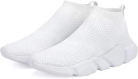 img 1 attached to CHUI Breathable Sneakers Lightweight Athletic Girls' Shoes and Athletic