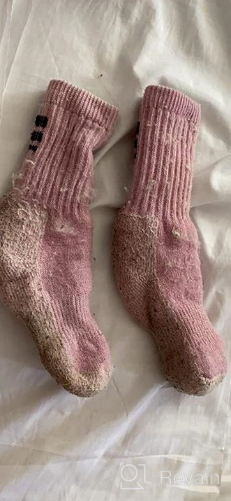 img 1 attached to Merino Wool Hiking Socks for 🧦 Kids - Pack of 3 by MERIWOOL review by Rachel Polk