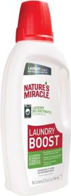 img 1 attached to 🍃 Nature's Miracle Laundry Boost: Powerful Stain & Odor Remover, 32oz Additive