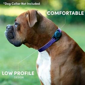 img 3 attached to 📦 Black Case-Mate 2-Pack Protective AirTag Case for Dog Collar with Anti-Lost AirTag Loop - Compatible with Cat/Dog Collar GPS Tracker