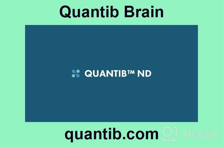 img 1 attached to Quantib Brain review by Shawn Reiter