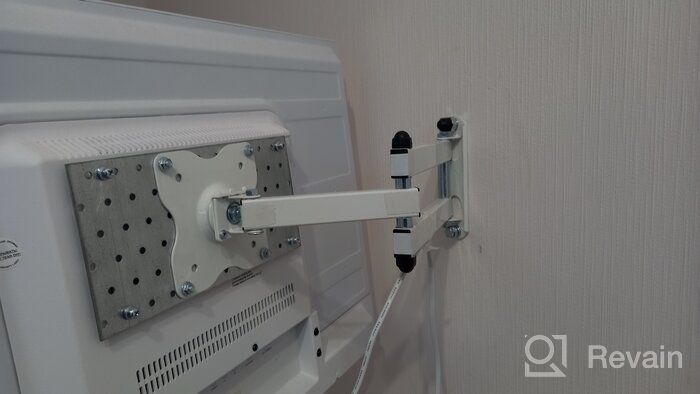 img 2 attached to Kromax DIX-15 white wall bracket review by Kio Flyx ᠌