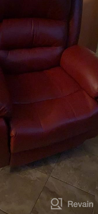 img 1 attached to Electric Power Lift Recliner Chair W/ Massage, Heat & Side Pocket - Perfect For Elderly | CDCASA Gray Coffee review by Michael Straughter