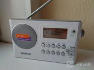 img 1 attached to Enhanced Sangean PR-D14 AM / FM-RDS Portable Radio featuring USB MP3 / WMA Playback review by Jeet Anand ᠌