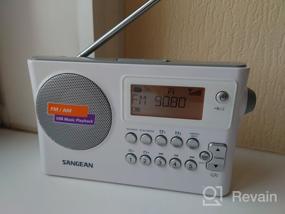 img 7 attached to Enhanced Sangean PR-D14 AM / FM-RDS Portable Radio featuring USB MP3 / WMA Playback