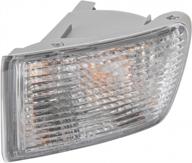 🚦 tyc 12-5230-00 driver side replacement signal lamp with daytime running lamp for toyota 4 runner - compatible logo