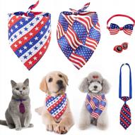 show your pet's american pride with 4th of july patriotic dog bandanas from gagiland logo