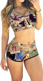 img 3 attached to TOP HERE Bandage Bathing Swimsuit Women's Clothing via Swimsuits & Cover Ups