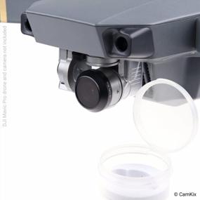 img 3 attached to DJI Mavic Pro/Platinum Polarizing Filter PL With Storage Container And CamKix Cleaning Cloth - Anti-Reflection For Water/Glass - Improved Color Tones