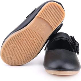 img 2 attached to 👞 Femizee Wingtip Oxfords Toddler Girls' School Uniform Shoes