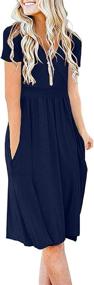 img 4 attached to 👗 DB MOON Women's Dresses with Pockets - Women's Clothing Collection