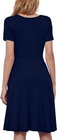 img 2 attached to 👗 DB MOON Women's Dresses with Pockets - Women's Clothing Collection