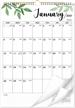 2023 vertical wall calendar - monthly calendar from january to december 2023, 12" x 17", with julian date - ideal for home, office, and school use. logo