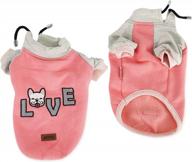 cute and cozy pink dog sweater for small dogs - full coverage winter coat by sussexhome pets logo