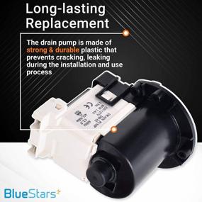 img 1 attached to Reliable Replacement Drain Pump For LG And Kenmore Washers - Ultra Durable 4681EA2001T By BlueStars