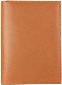 img 2 attached to Genuine Leather Passport and Vaccine Card Holder Combo Cover Case with CDC Vaccination Slot - Travel Documents Organizer Protector for Women and Men, Ultra Slim Tan Wallet Covers Holders