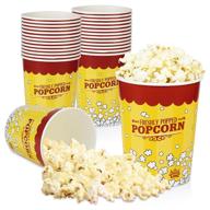 🍿 convenient disposable decorative popcorn buckets for easy party planning logo