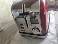 img 2 attached to Kitfort toaster KT-2036, red review by Dagmara Wyczakowska ᠌