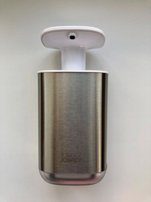 img 1 attached to Joseph Hygienic Easy Push Dispenser Stainless review by Keisuke F Kuga ᠌