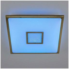 img 4 attached to Ceiling LED chandelier with remote control Citilux Starlight Smart CL703AK53G white bronze