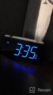 img 1 attached to Super Loud Vibrating Alarm Clock For Heavy Sleepers, Bed Shaker Alarm Clock With 7 Color Night Light, 2 USB Chargers, 0-100% Dimmer&Battery Backup, Easy Digital Clock For Hearing Impaired Deaf Kids review by John Butler