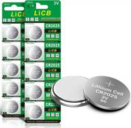 long-lasting power: licb cr2025 3v lithium battery (10-pack) logo