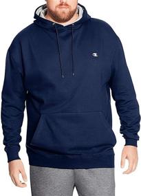 img 1 attached to Champion LIFE Reverse Pullover Hoodie Men's Clothing best: Active