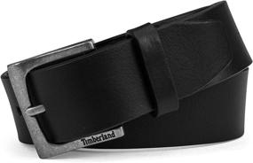 img 3 attached to Timberland Mens Classic Leather Brown Men's Accessories ~ Belts